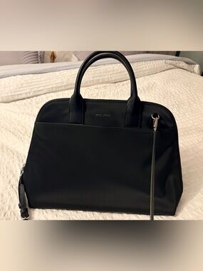 David Jones Black Travel Tote Bag